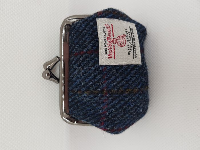 HT4 Harris Tweed 7cm purse